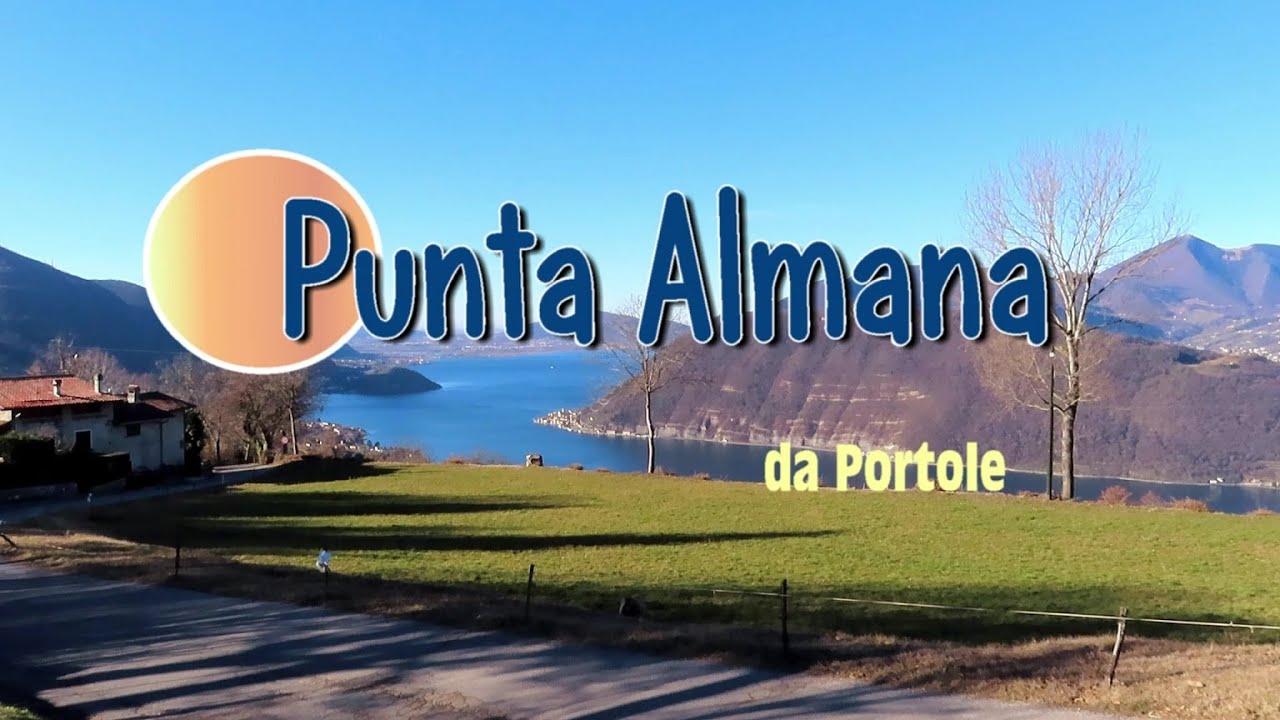 Punta Almana da Portole di Sale Marasino, escursione panoramica sulla Val Trompia e il lago d'Iseo.