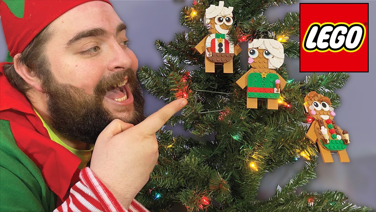 LEGO Holiday 40642 Gingerbread Ornaments Set Review