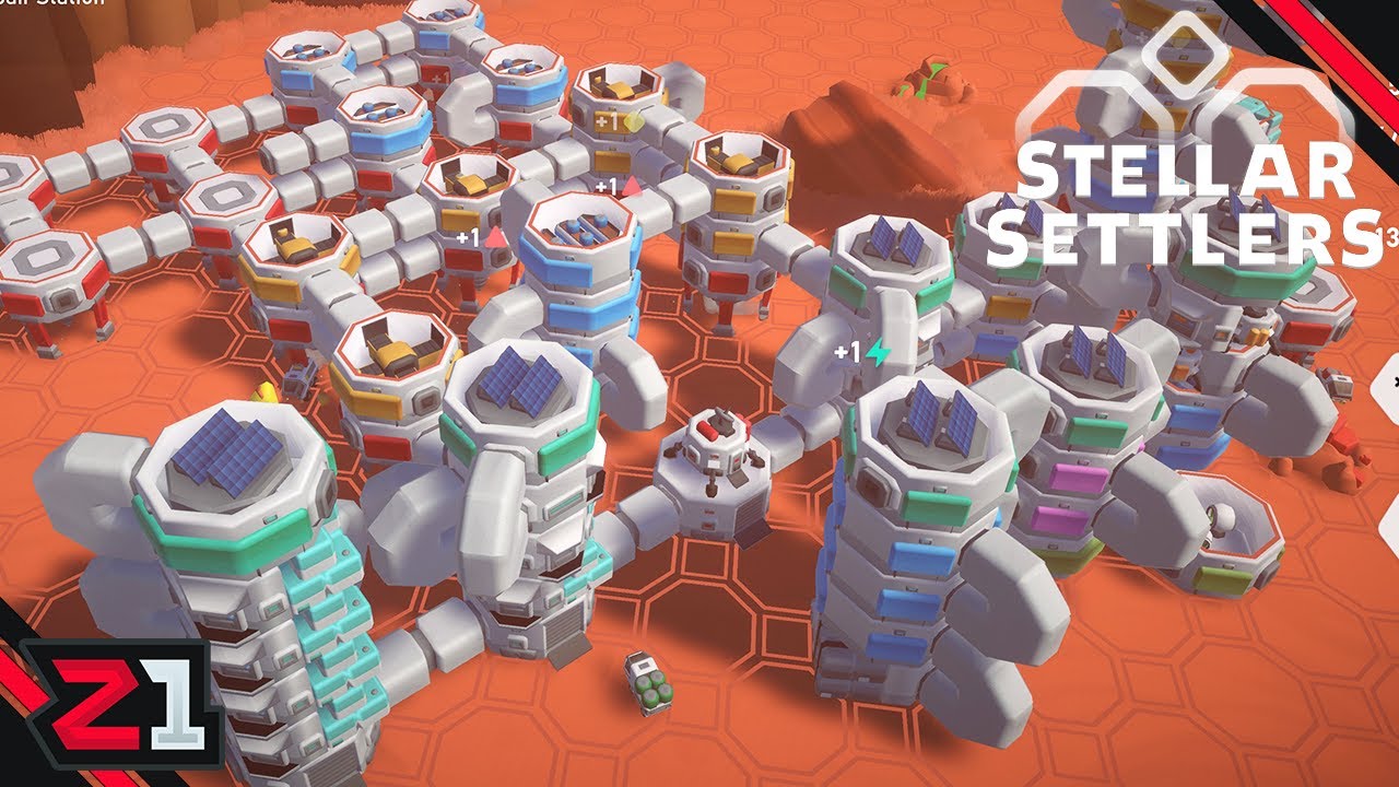 Starting A Settlement And STACKING It Tall ! Stellar Settlers First Look