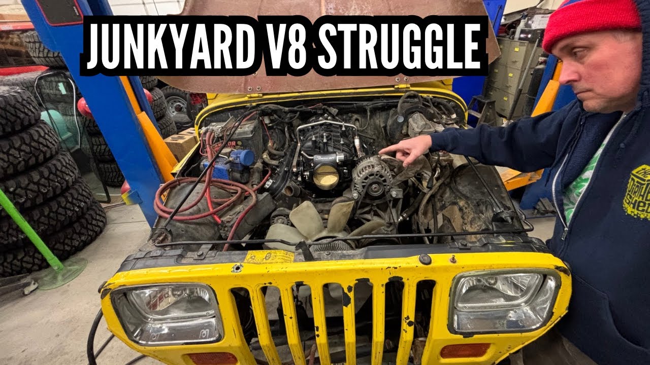 What it takes to LS swap a Jeep Wrangler