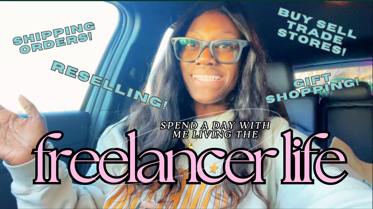 FREELANCER VLOG: Behind-The-Scenes of My Life as a Reseller, Shopping for Holiday Gifts and More!