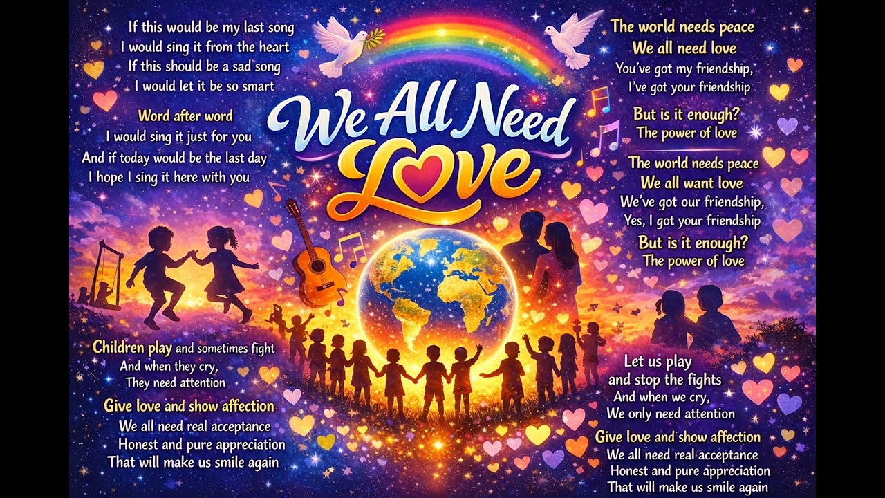 We all need love SONG by Stijn Gabeler.eu GoDoGood 
