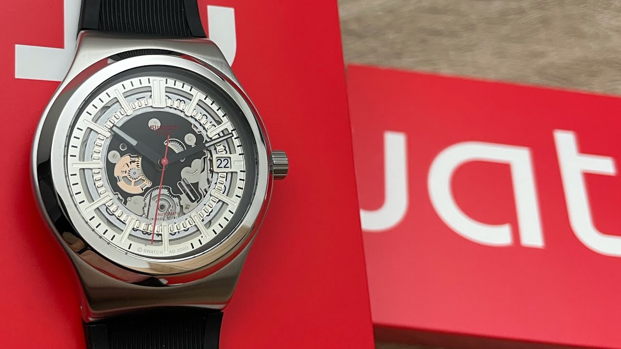 Swatch Sistem Through Again Automatic Watch YIS431 (Unboxing) @UnboxWatches