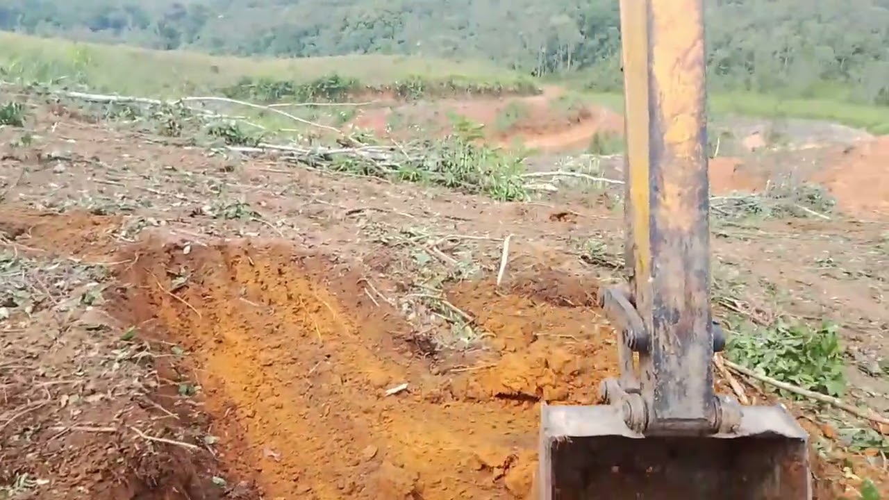Masyarakat menyewa excavator untuk kebun kelapa sawit#sangpejuang