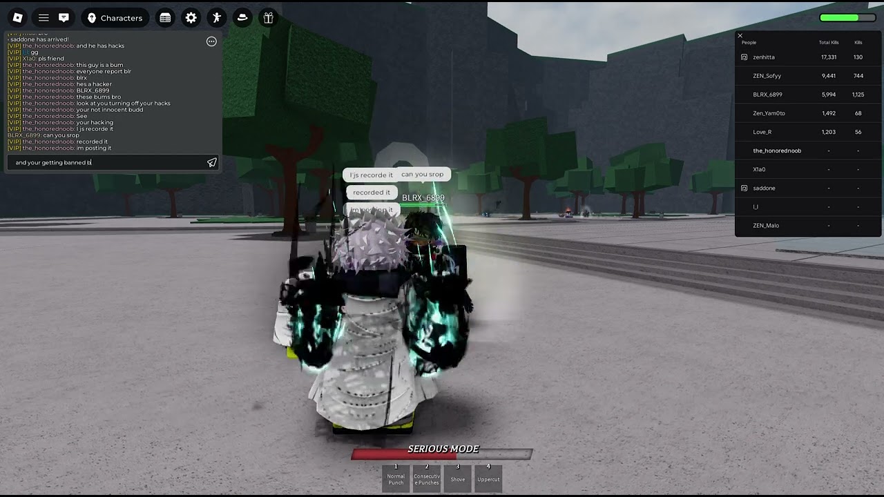 [HOLY HACKS] Goofy hacker using hacks with 9k kills thinking hes good