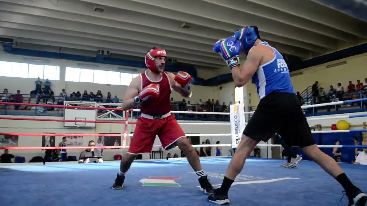 Torneo nazionale di Gym Boxe - Cintura D'Italia Roma Ottobre 2022 - Finale -71kg Over M