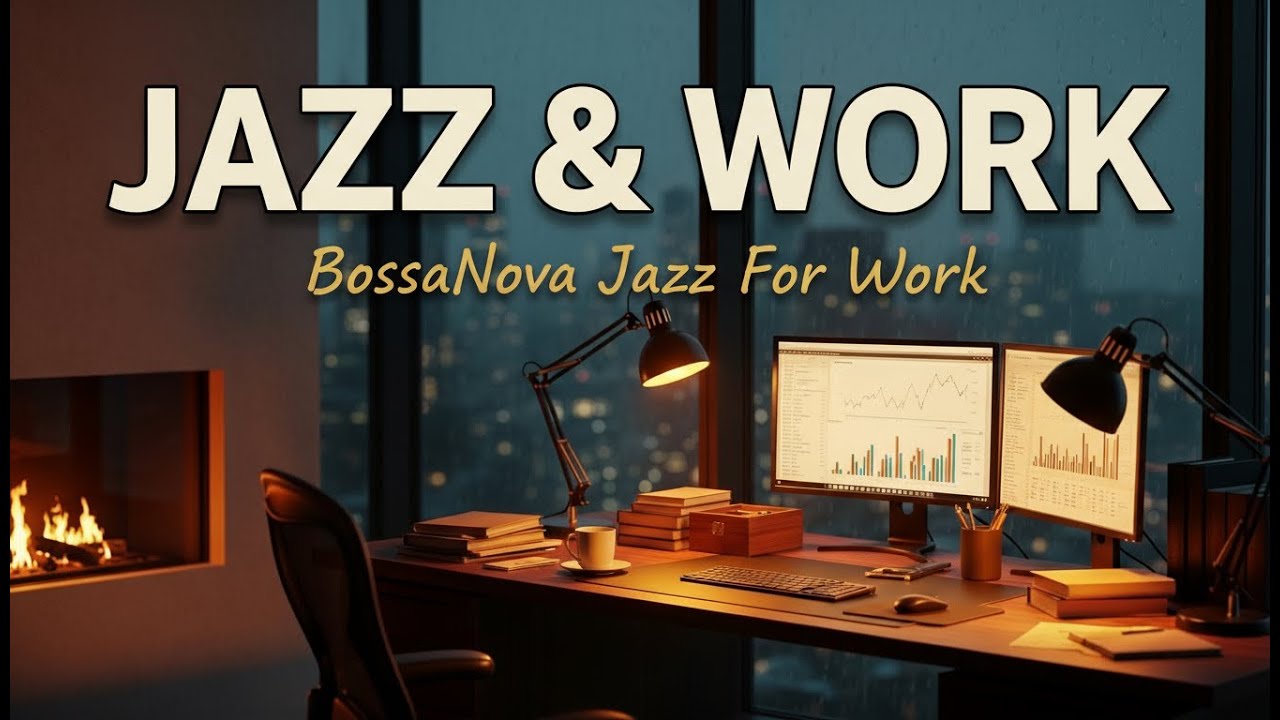 Relaxing Bossa Nova Jazz – Focus Music for Study & Work in a Peaceful Coffee House & Focus