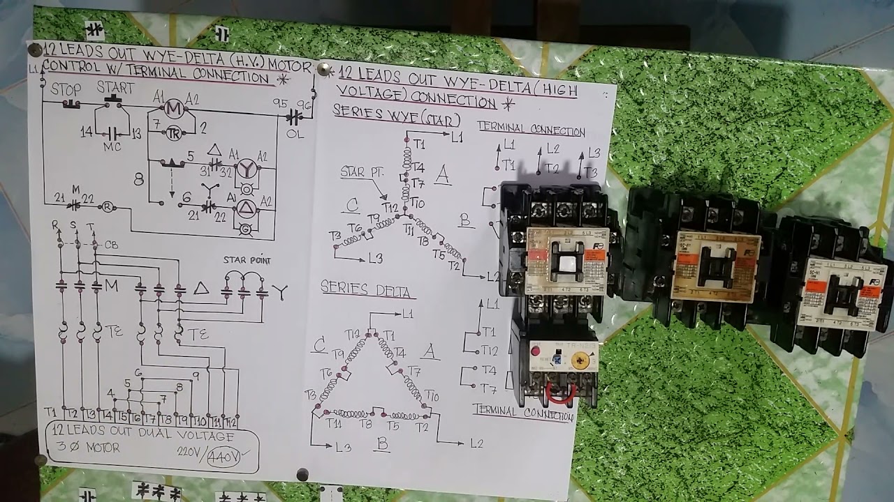 PART3-12 LEADS OUT WYE-DELTA MOTOR CONTROL