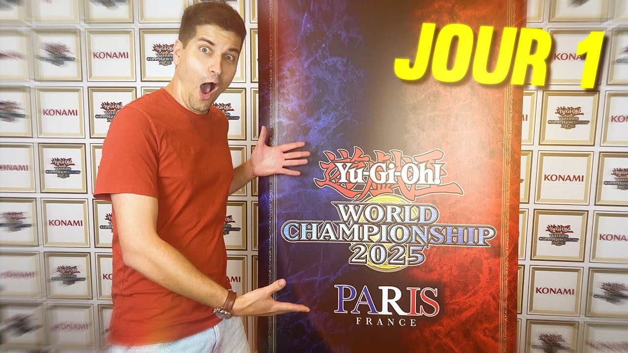 LE CHAMPIONNAT DU MONDE DE YU-GI-OH! 2025 ! - JOUR 1