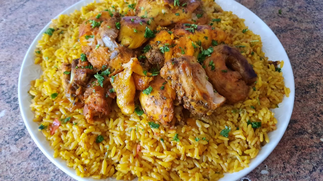 Receta expres en 15 minutos de pollo con arroz.