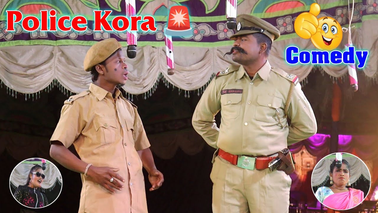 Police Kora 🚨 Comedy Video || Toto, Runda & Miru, Jhumri ||  New Santali Comedy Video 2025