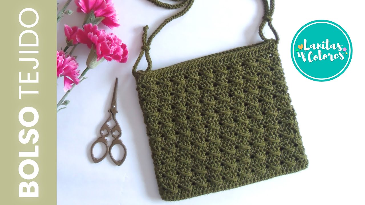 ✅ Como TEJER Bolso Ajustable a crochet o ganchillo, paso a paso | Tendencia crochet