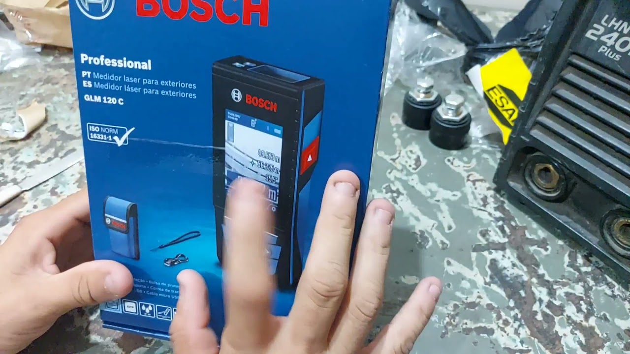 Trena a laiser BOSCH GLM 120C