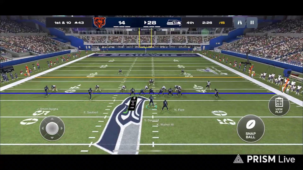 Bears @ Seahawks NFC Championship Season 3