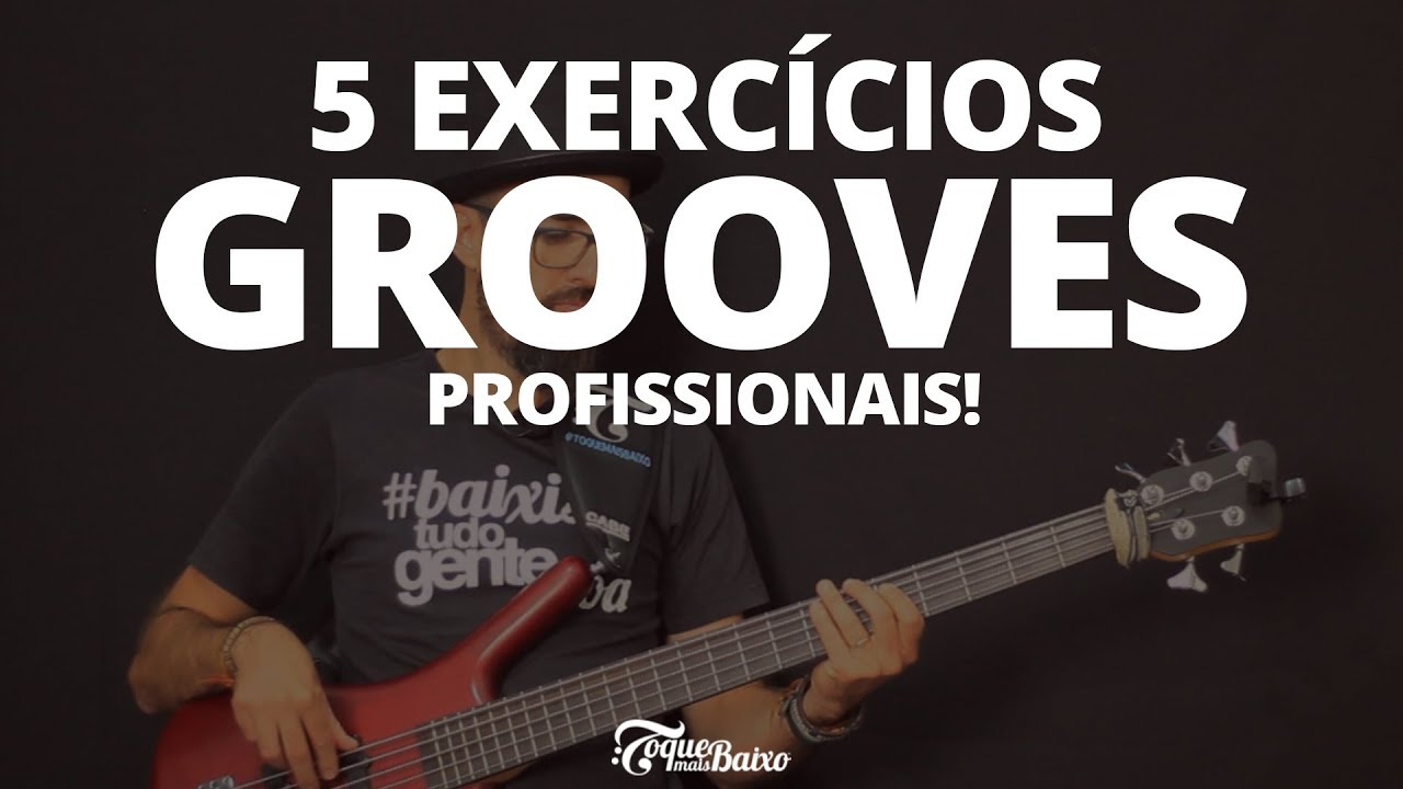 5 EXERCÍCIOS para deixar seus GROOVES PROFISSIONAIS! ToqueMaisBaixo Ep141
