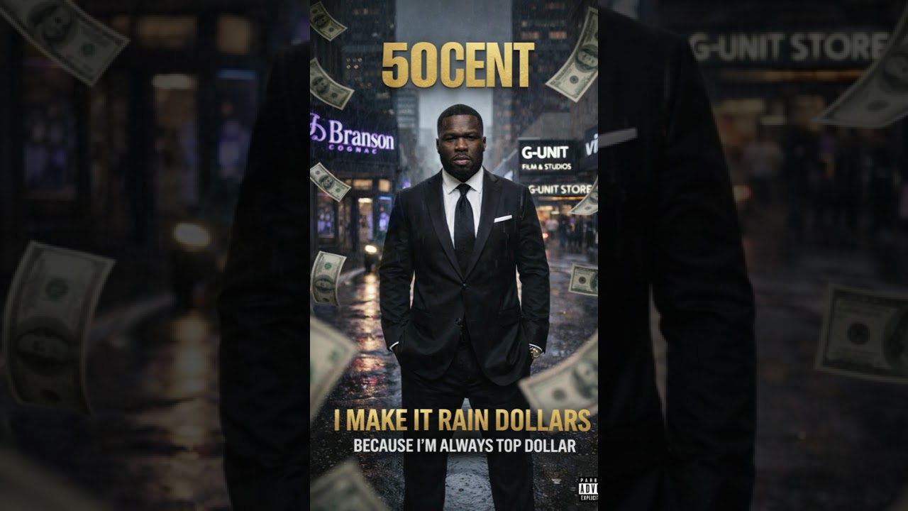 50Cent I Make It Rain Dollars Because I'm Always Top Dollar