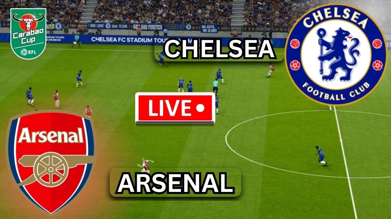 🔴 LIVE: Chelsea vs Arsenal | Semi-final EFL Cup 2026 | Full Match eFootball PES 21 Gamepl