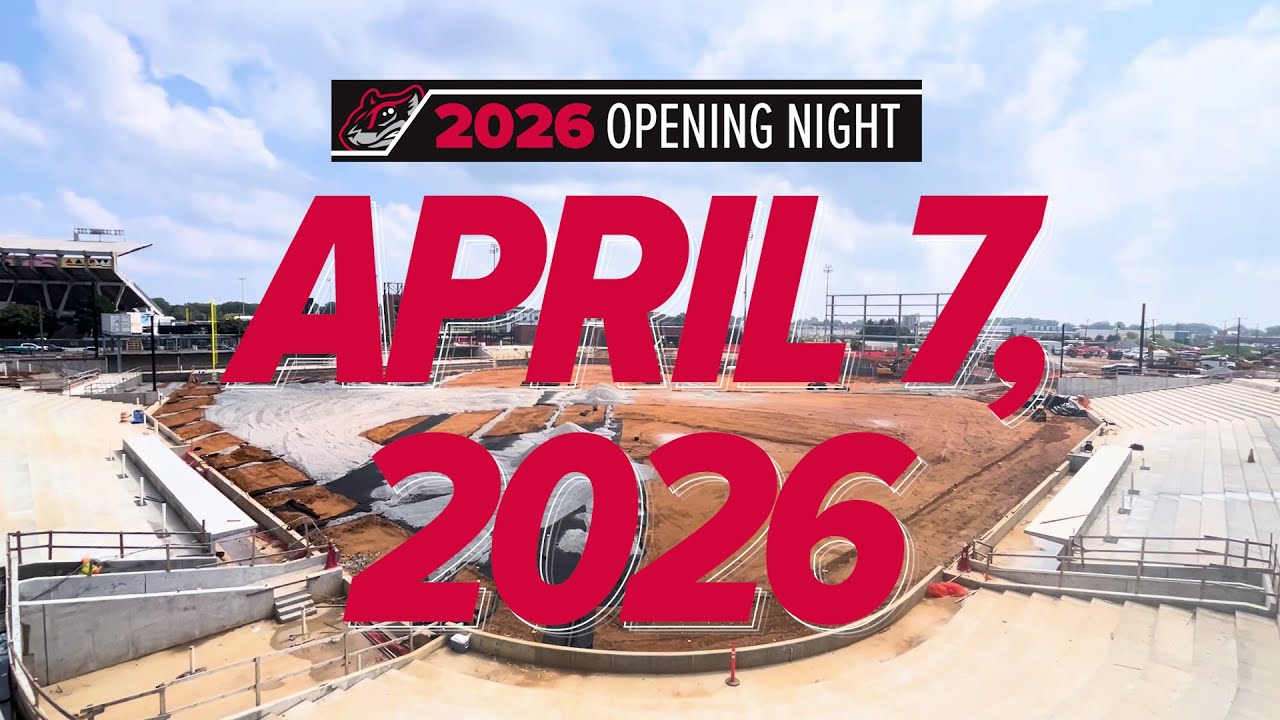 THE FIRST GAME AT CARMAX PARK IS...