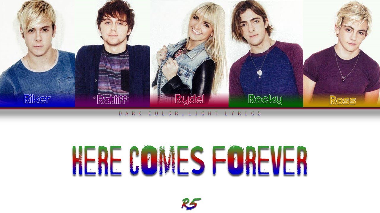 R5 'Here Comes Forever' Lyrics [Color Coded ENG_ESP]