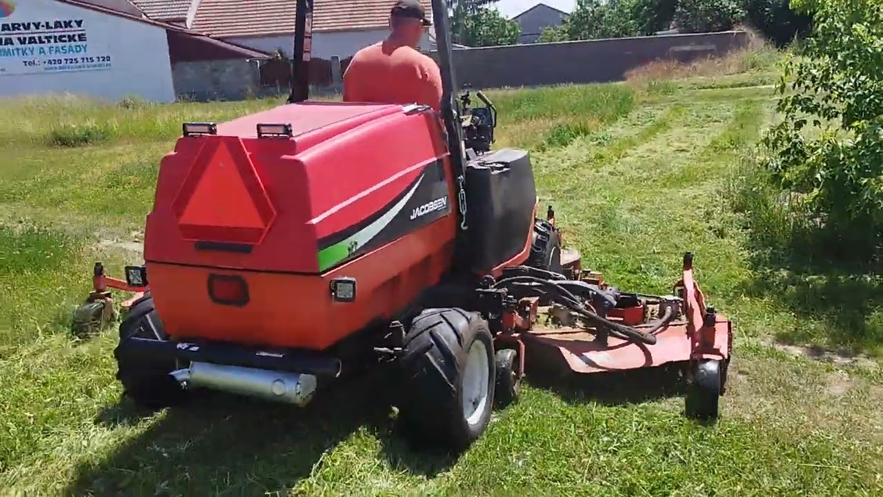 jacobsen hr 5111 4wd ..Sekání trávy Břeclav