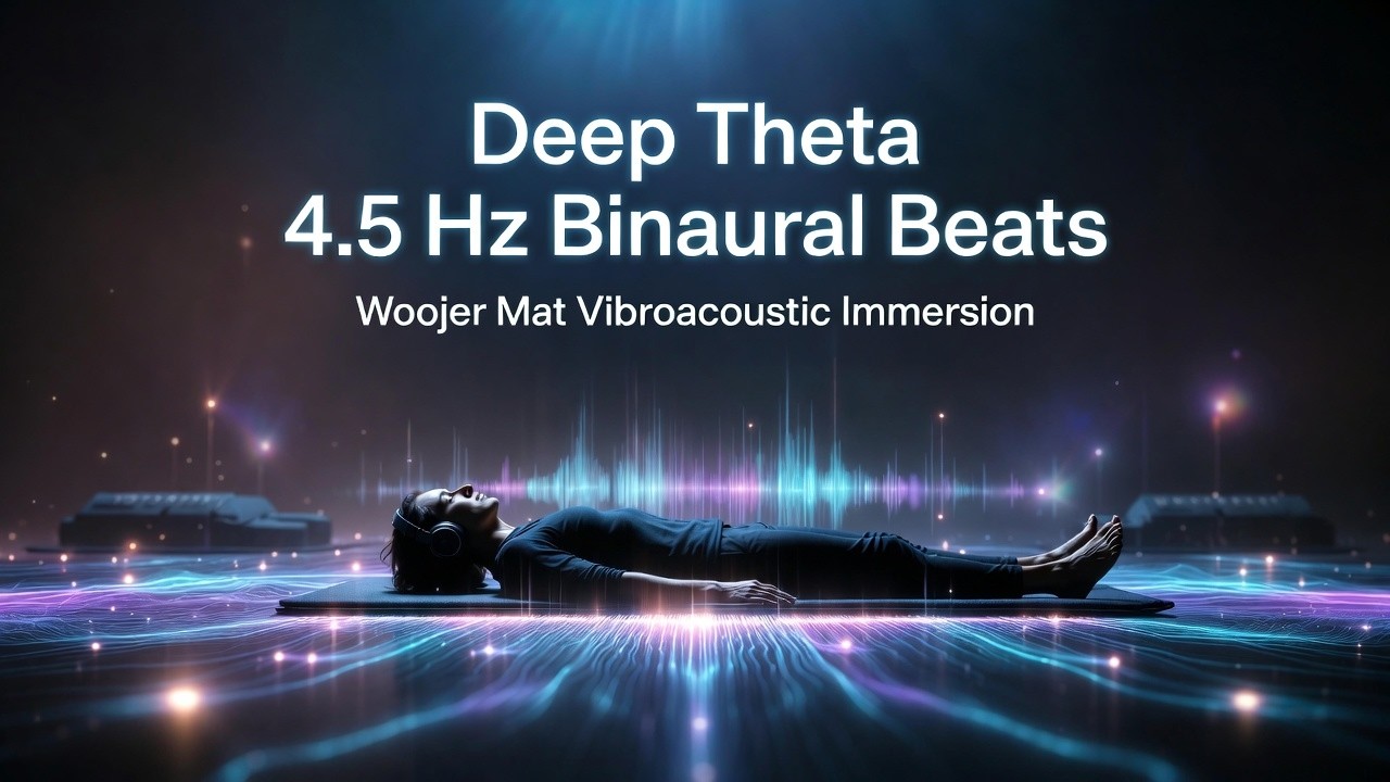 Theta Waves: Deep Meditation with Woojer Mat Haptics – Feel the Vibrations