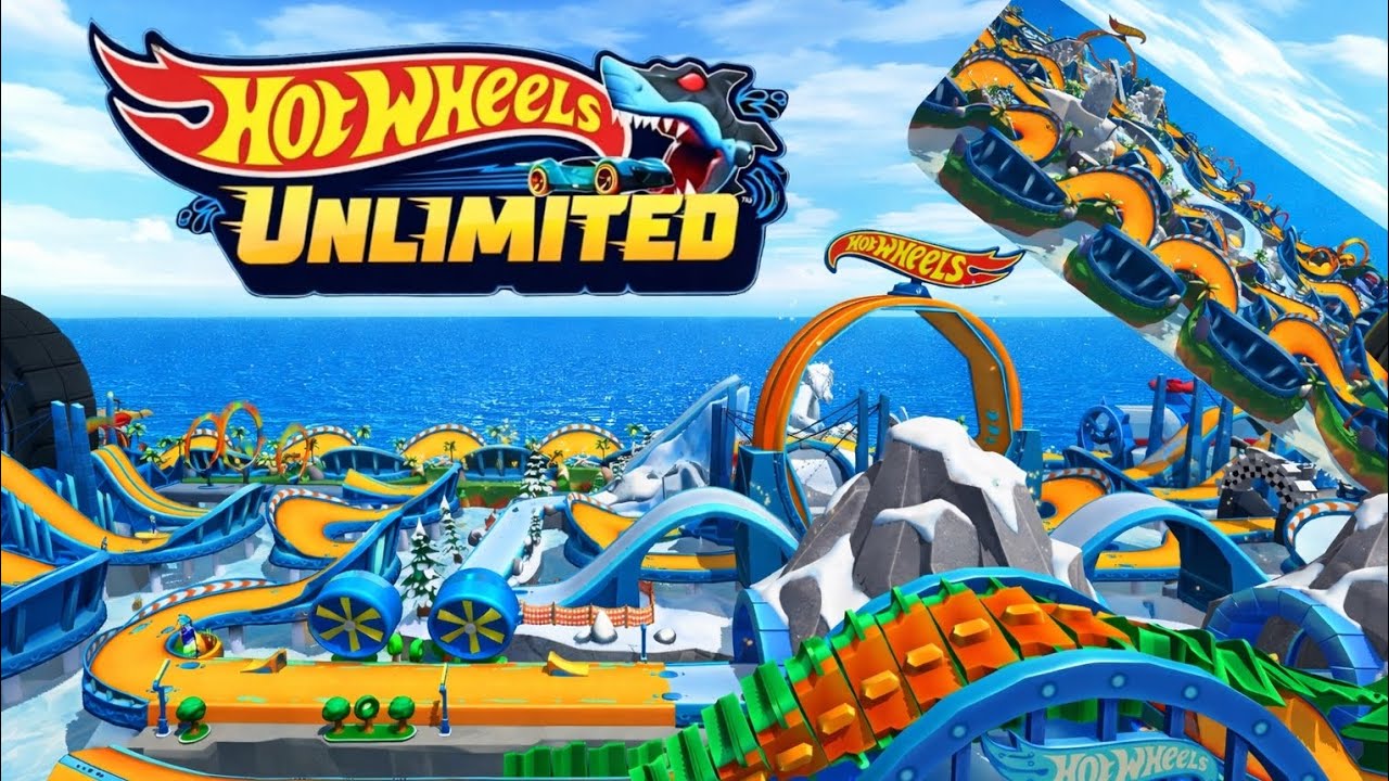 Hot Wheels Unlimited ready set build up the new track it's amazing 