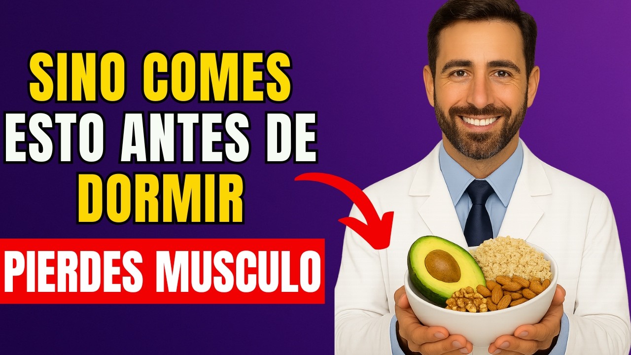 Médico Revela: Haz ESTO Antes de Dormir o Pierdes Músculo en 30 Días (Adultos Mayores)