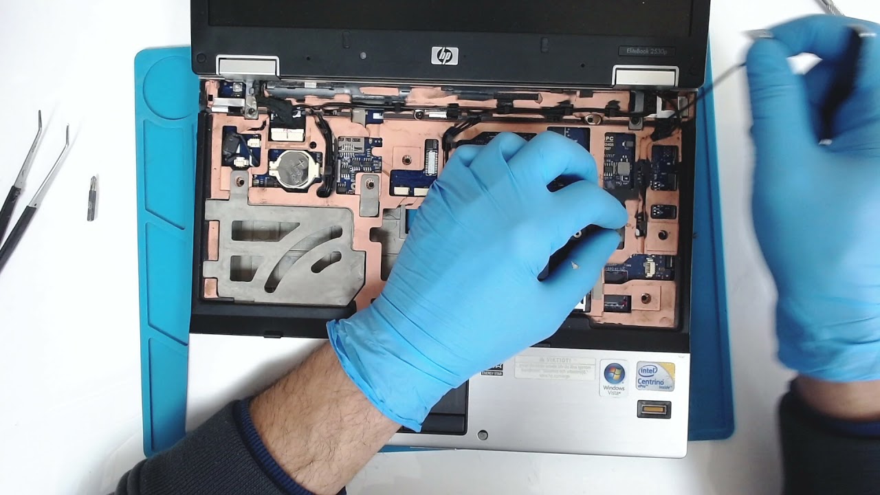 Разборка HP EliteBook 2530p