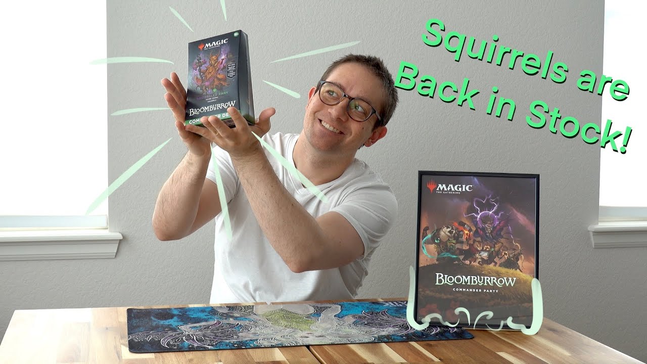 Squirreled Away Deck is back in stock! - Bloomburrow Magic the Gathering