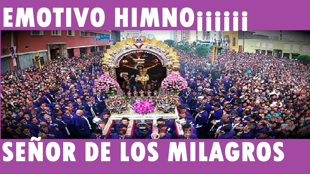 EMOTIVO HIMNO AL SEÑOR DE LOS MILAGROS 2018 PROCESIÓN EN LA NAZARENAS