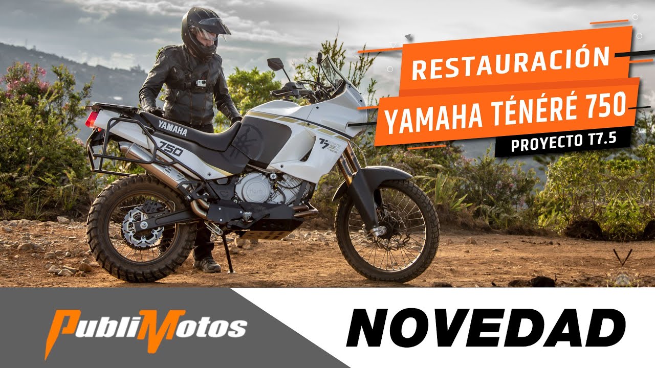 RESTAURACIÓN YAMAHA SUPER TENERÉ 750 // PUBLIMOTOS.COM