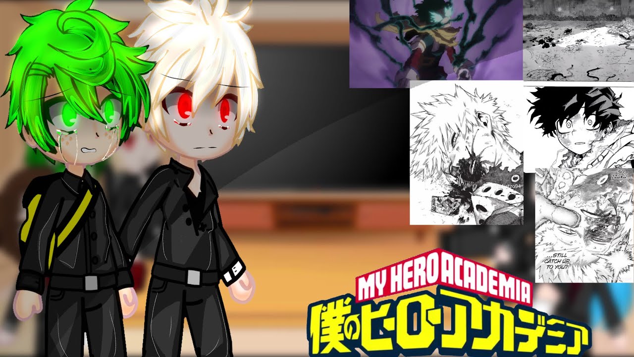 (عربي) Aldera Junior High react to future/deku and bakogu||spoilers||mha||bnha||gacha club