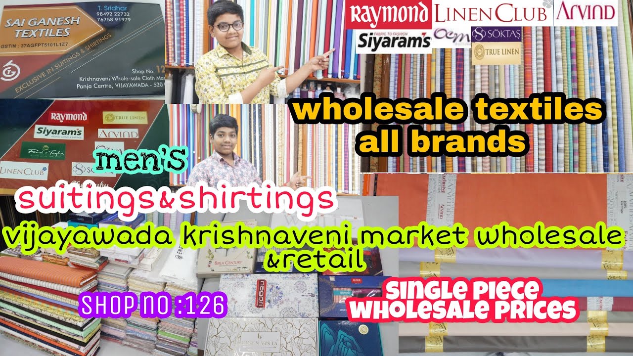 vijayawada//wholesale // Branded Suiting & Shirting Fabric//Shirt, Paint, kurta, sherwani