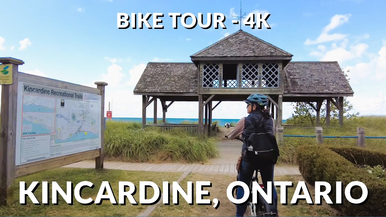 Biking Bliss in Kincardine, Ontario: 4K Adventure along Lake Huron