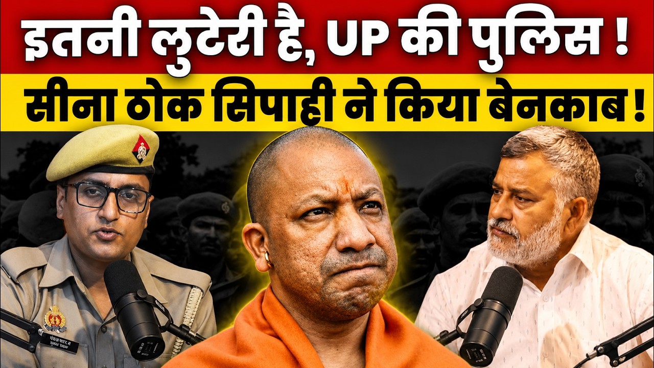 इतनी लुटेरी है, UP की पुलिस! सीना ठोंक सिपाही ने किया बेनकाब ! UP Police Constable Sunil Shukla.