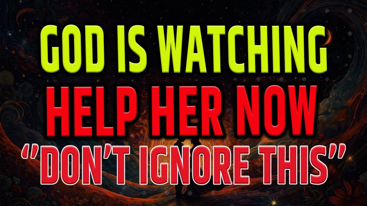 Chosen One This Woman Needs Your Help Right NOW - God Is Asking You 🙏