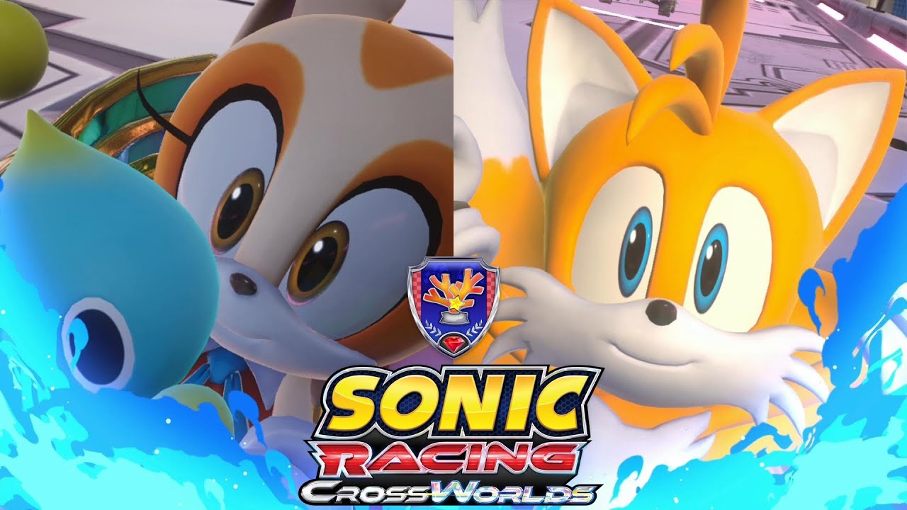 Coral Grand Prix | Cream vs Tails (Super Sonic Speed) | Sonic Racing: CrossWorlds - No Commentary
