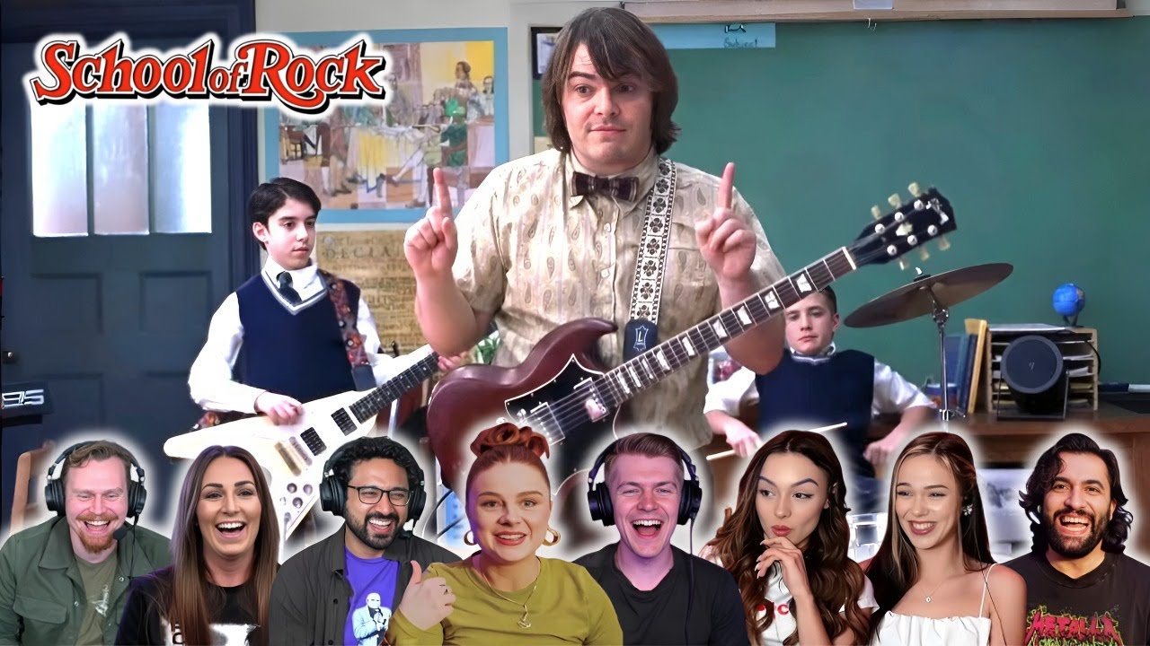 BEST Reaction of ''First Rock Lesson'' in SCHOOL OF ROCK (2003) | Reaction Mashup