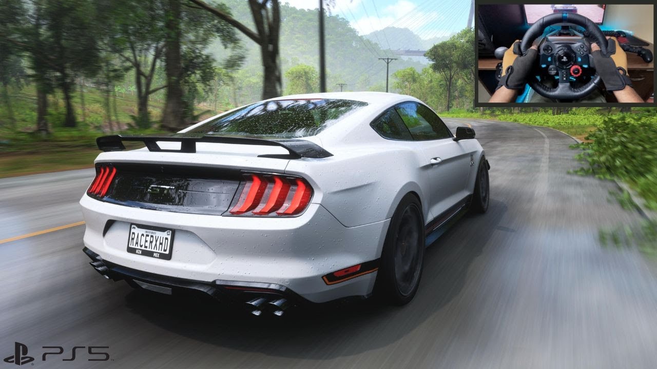 Ford Mustang GT 2018 - Forza Horizon 5 | PS5 | G29