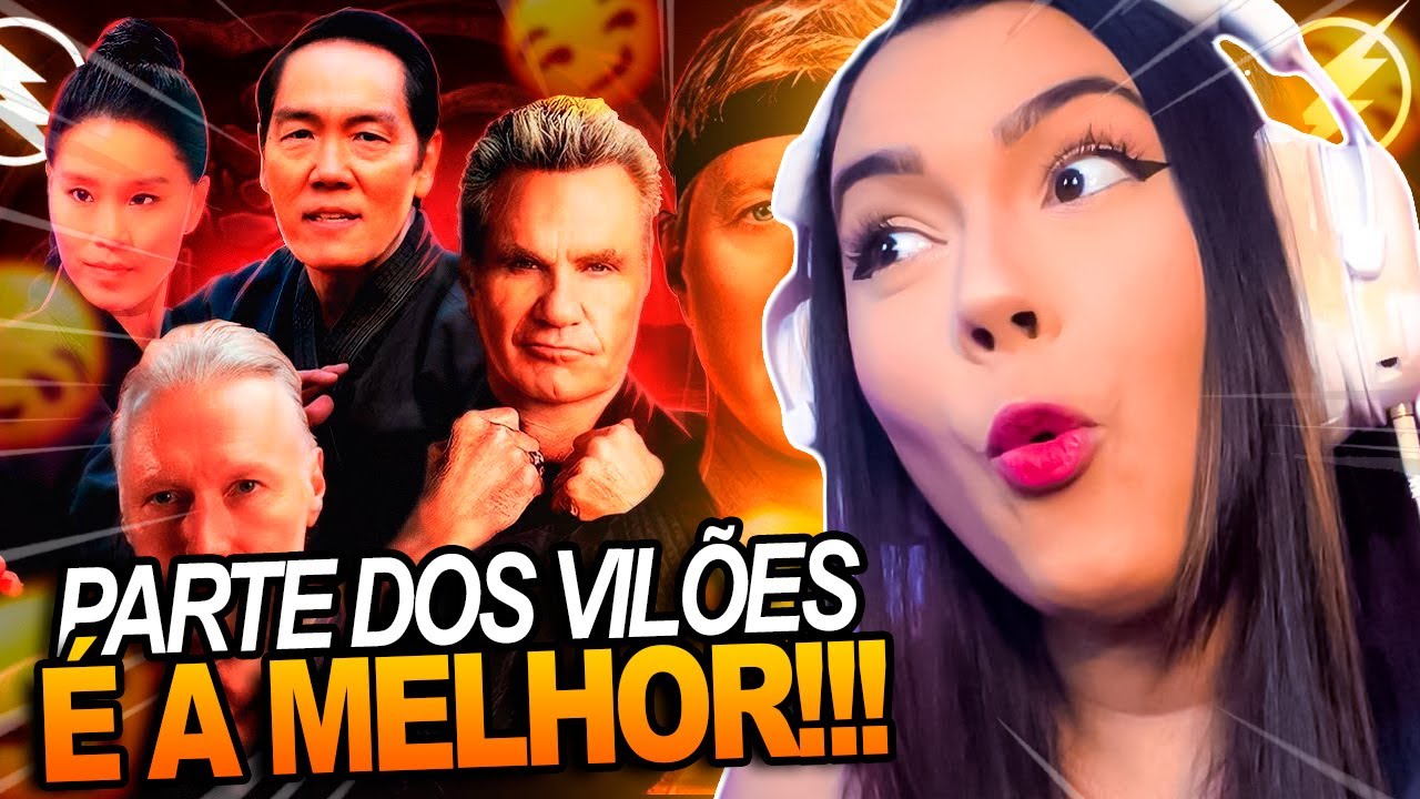 [REACT] - ESPECIAL Cobra Kai (SENSEIS) do FLASH BEATS!!!