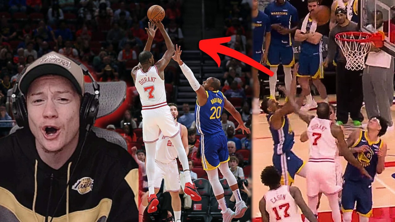 WILD ENDING! Reacting to Warriors vs Rockets!