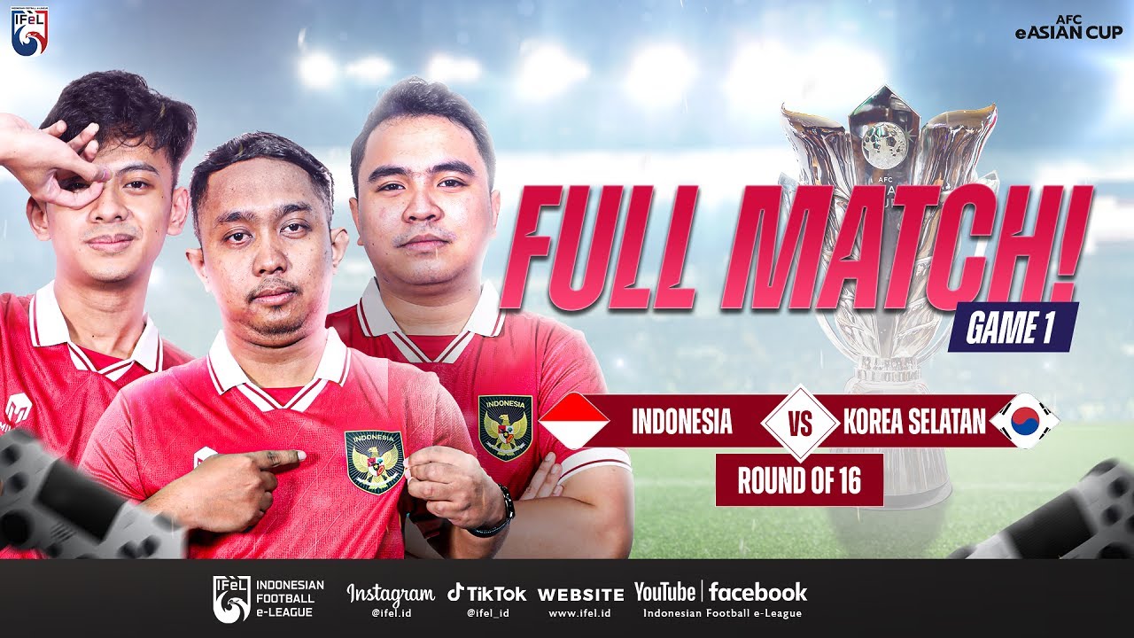 FULL MATCH GAME 1: INDONESIA VS KOREA SELATAN | AFC eASIAN CUP QATAR