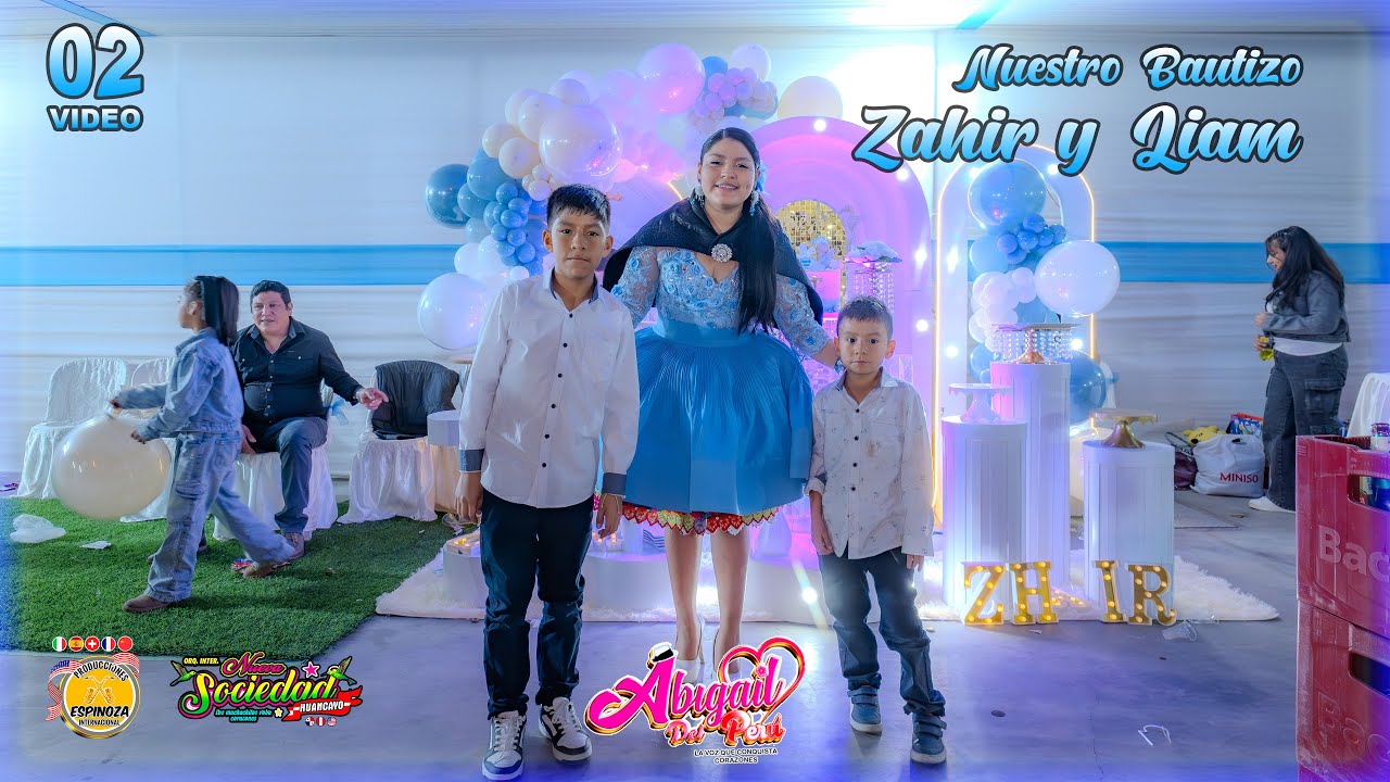 Nuestro Bautizo LIAM Y ZAHIR | Orquesta Folclórica NUEVA SOCIEDAD HUANCAYO 2025 (VIDEO 02)