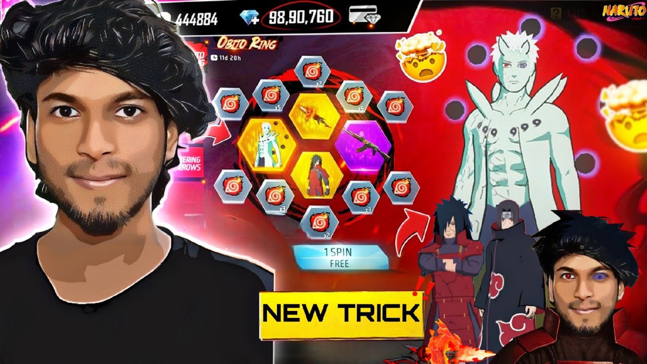 I Got  Obito Bundle 😱5 Spin Trick 🤣 | FreeFire Max Tamil 🔥