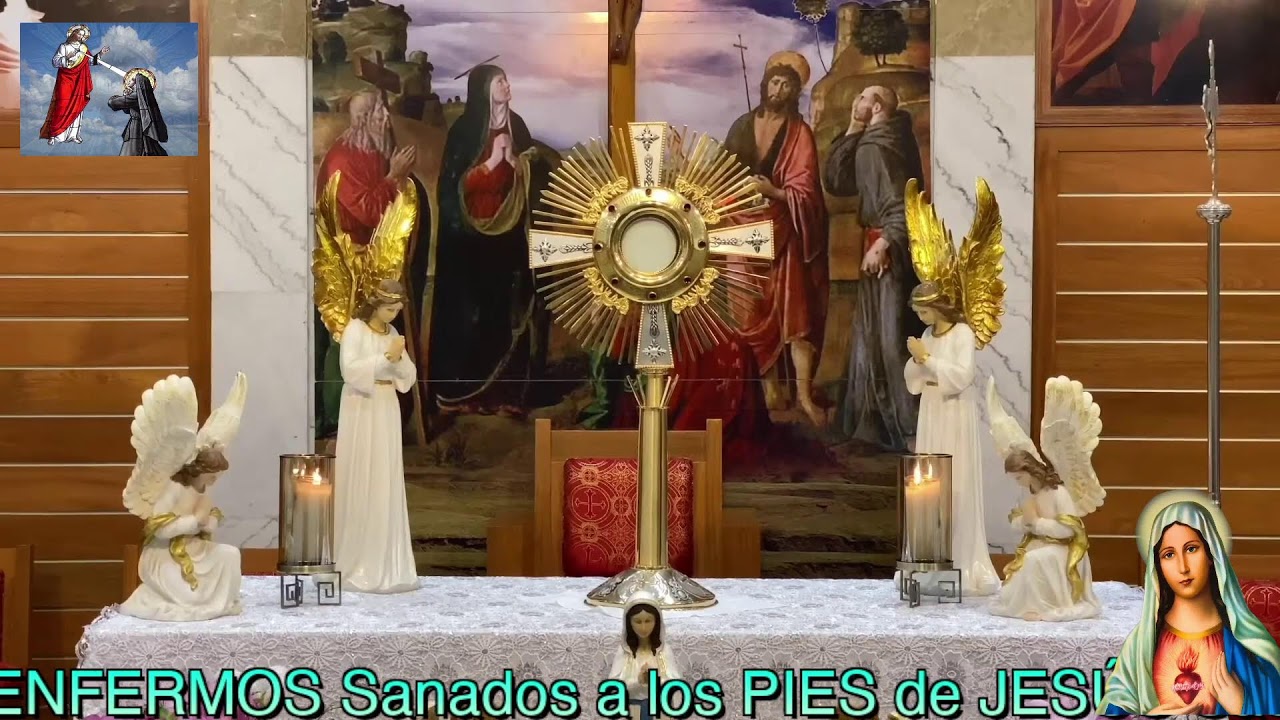 ENFERMOS Sanados a los PIES de JESÚS Sacramentado-07/02/2026.