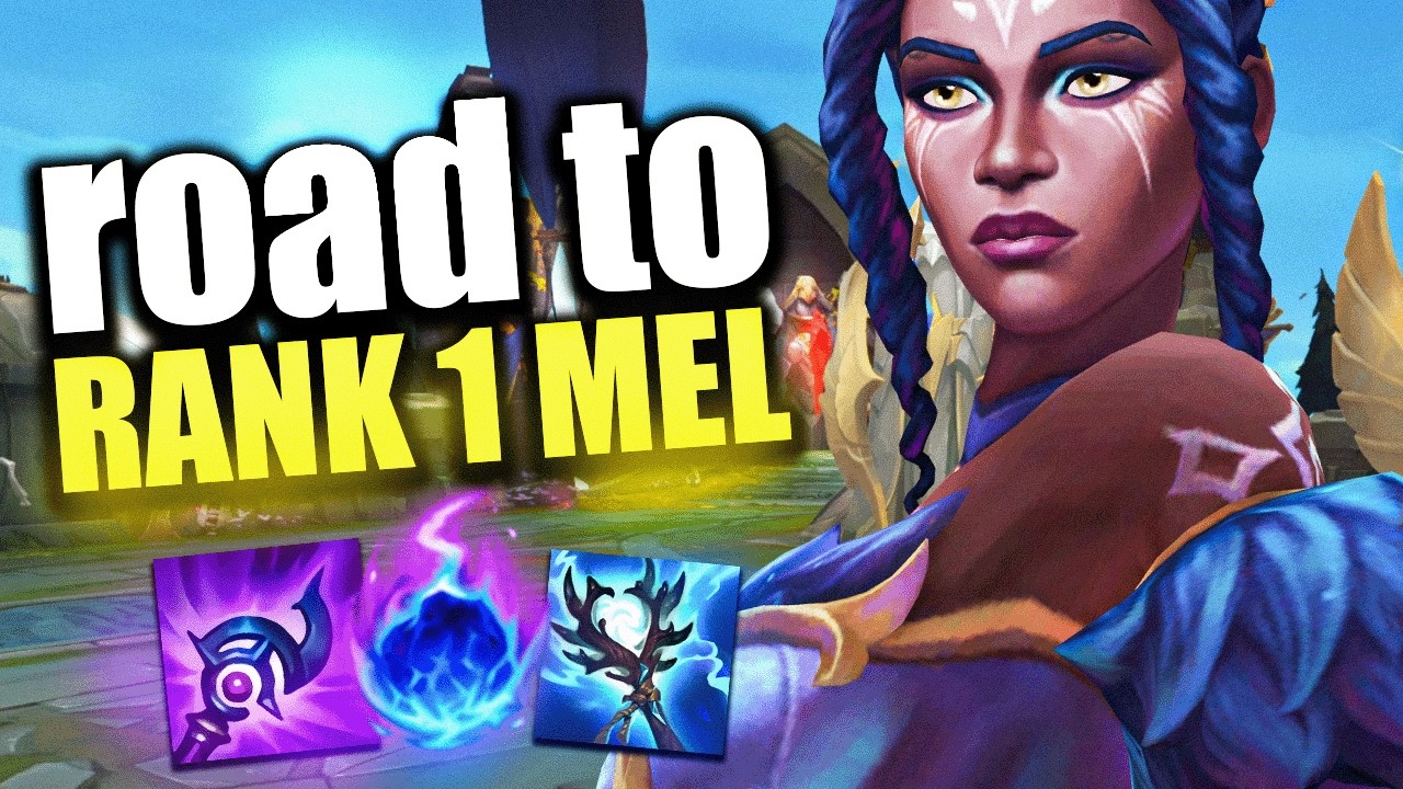 HOW TO CARRY WITH MEL BOT LANE!!