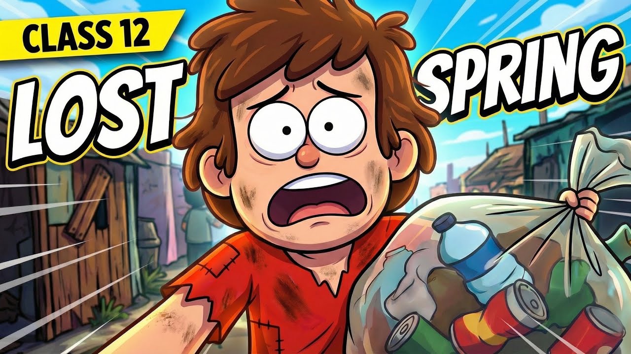 Lost Spring class 12 Animated | Lost Spring Class 12 Full Chapter in Hindi One Shot CBSE 2025 NCERT