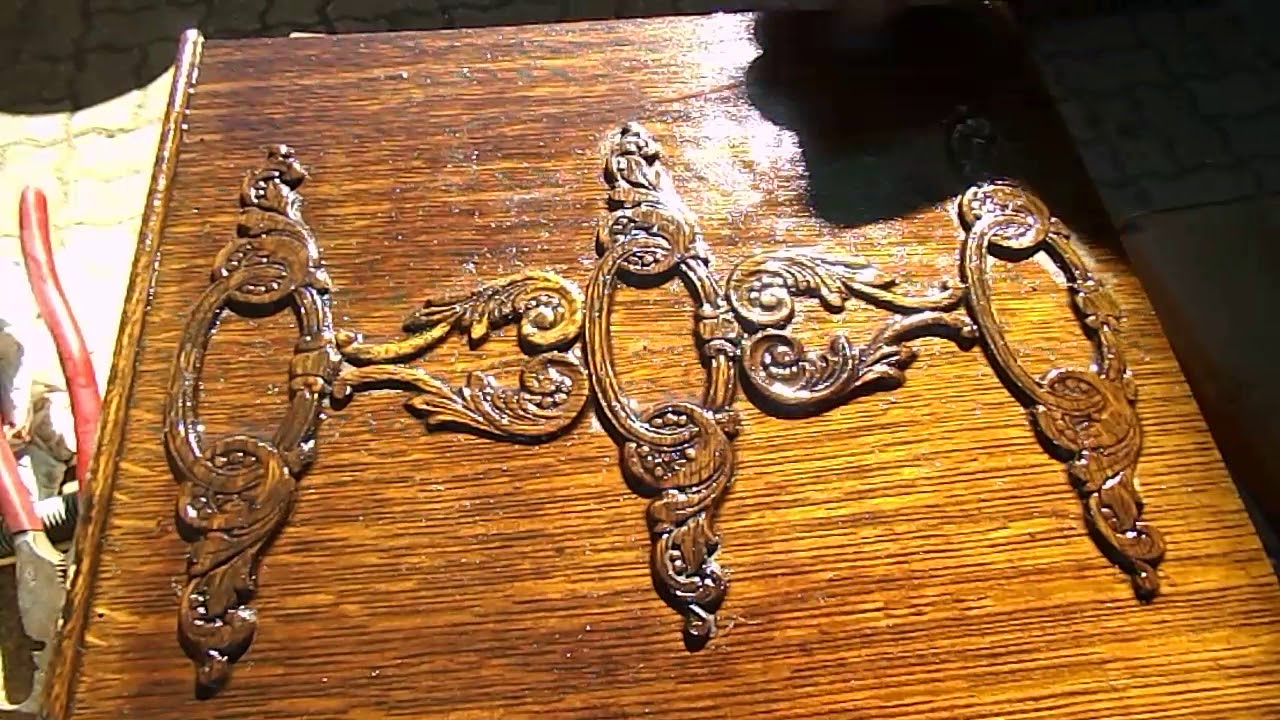 Restoring  Sewing Machine Cabinet drawers  part 2