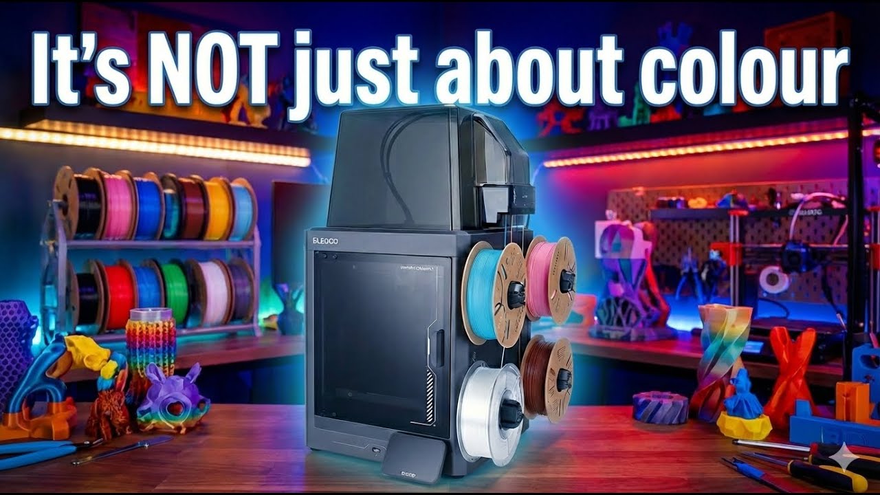 Elegoo Centauri Carbon 2 Combo – Multicolour Is Only Part of the Story