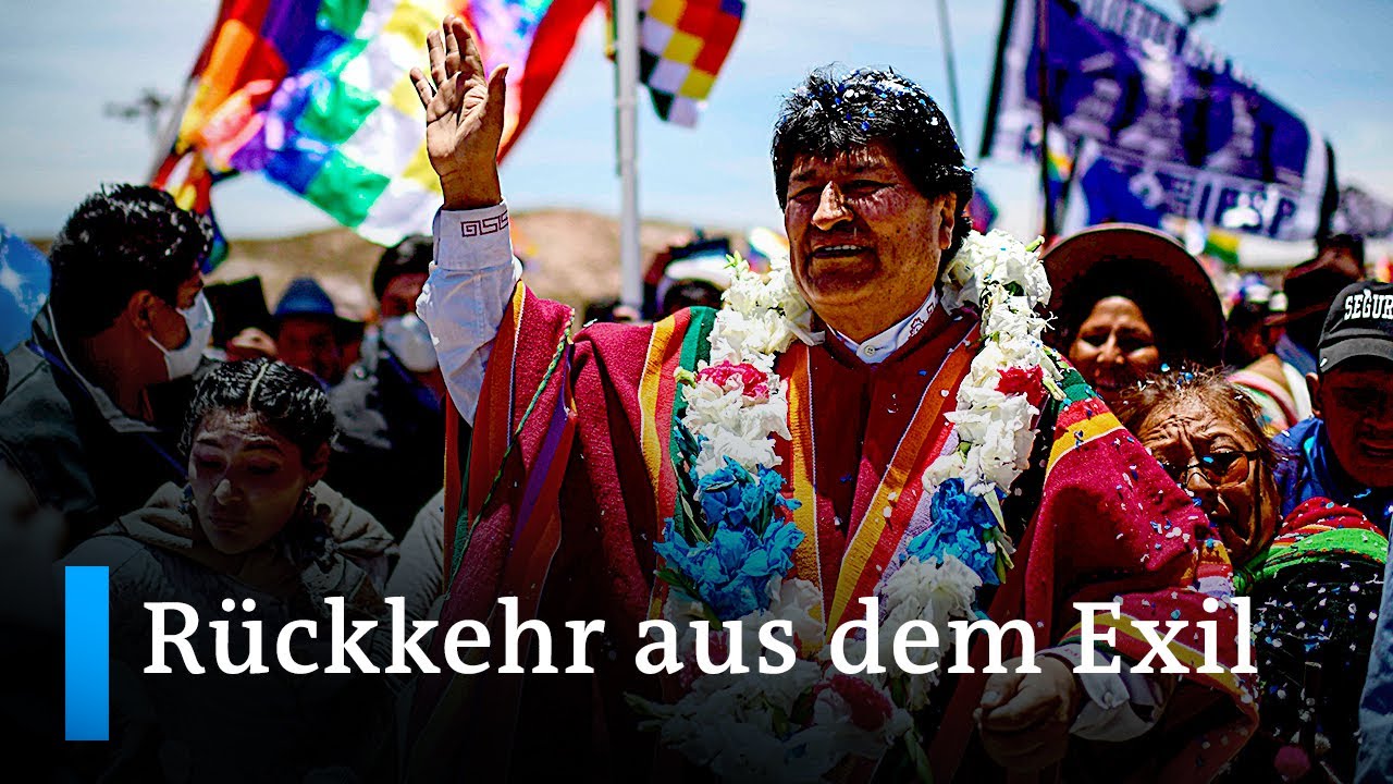 Ex-President Evo Morales kehrt zurück nach Bolivien | DW Nachrichten